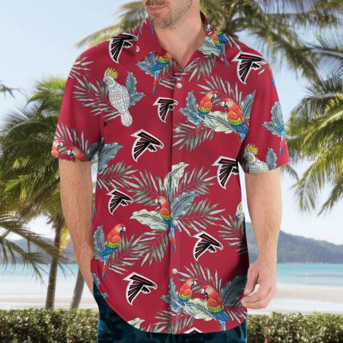 Atlanta Falcons Parrot Tropical – Hawaiian Shirt