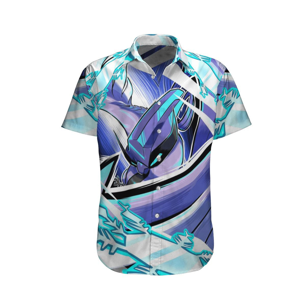 Pokemon Articuno Curved Hawaiian Shirt Beach Short Sleeve
