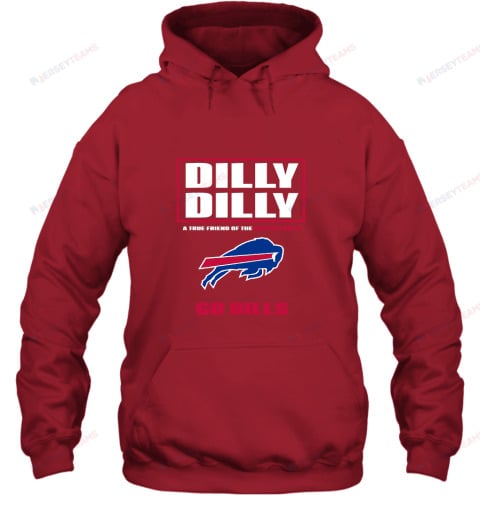 Dilly Dilly A True Friend Of The Buffalo Bills Hoodie - Red