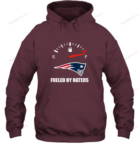 Fueled By Haters Maximum Fuel New England Patriots Hoodie - Maroon