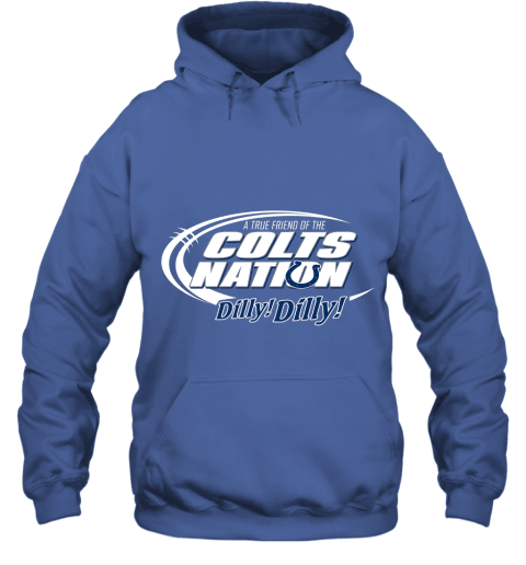 A True Friend Of The Colts Nation Hoodie - Royal