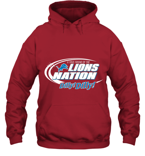 A True Friend Of The Lions Nation Hoodie - Red