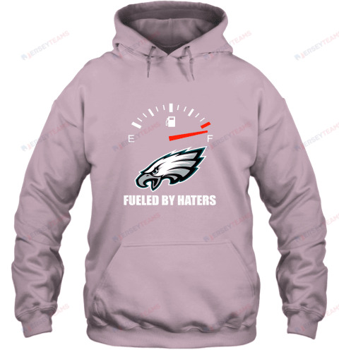 Fueled By Haters Maximum Fuel Philadelphia Eagles Hoodie - Light Pink