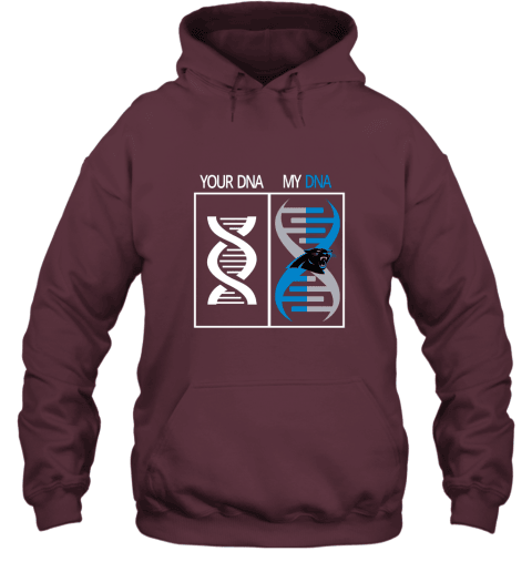 My DNA Is The Carolina Panthers Football Hoodie - Maroon