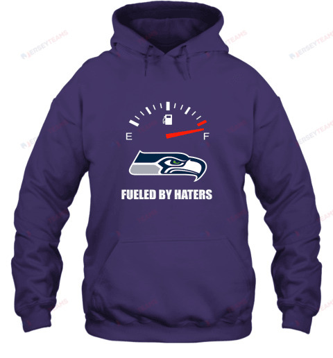 Fueled By Haters Maximum Fuel Seattle Seahawks Hoodie - Purple
