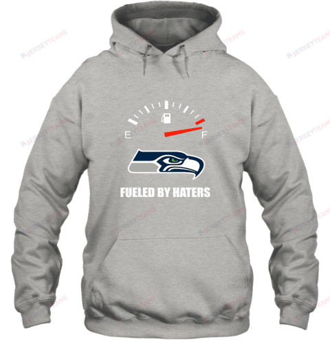 Fueled By Haters Maximum Fuel Seattle Seahawks Hoodie - Grey