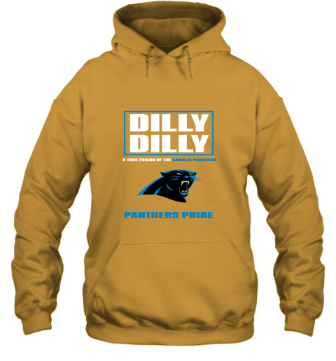 Dilly Dilly A True Friend Of The Carolina Panthers Hoodie - Gold