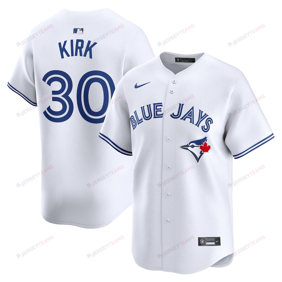 Alejandro Kirk 30 Toronto Blue Jays Home  Player Men Jersey - White