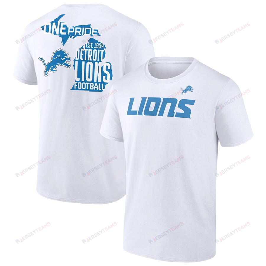 Detroit Lions Hot Shot T-Shirt - White