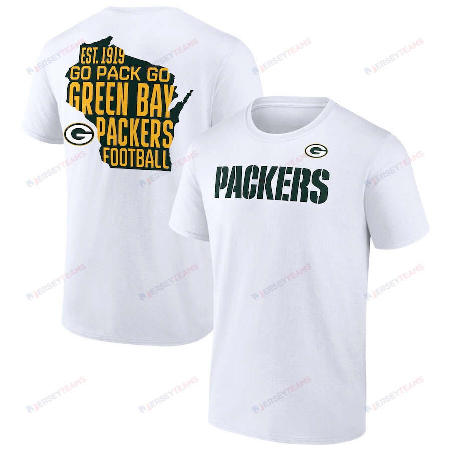 Green Bay Packers Hot Shot T-Shirt - White
