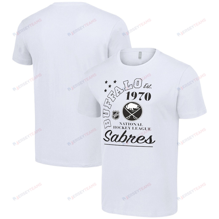 Buffalo Sabres Arch City Team Graphic T-Shirt - White