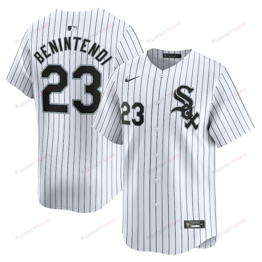 Andrew Benintendi 23 Chicago White Sox Home  Player Men Jersey - White - All Over Printed