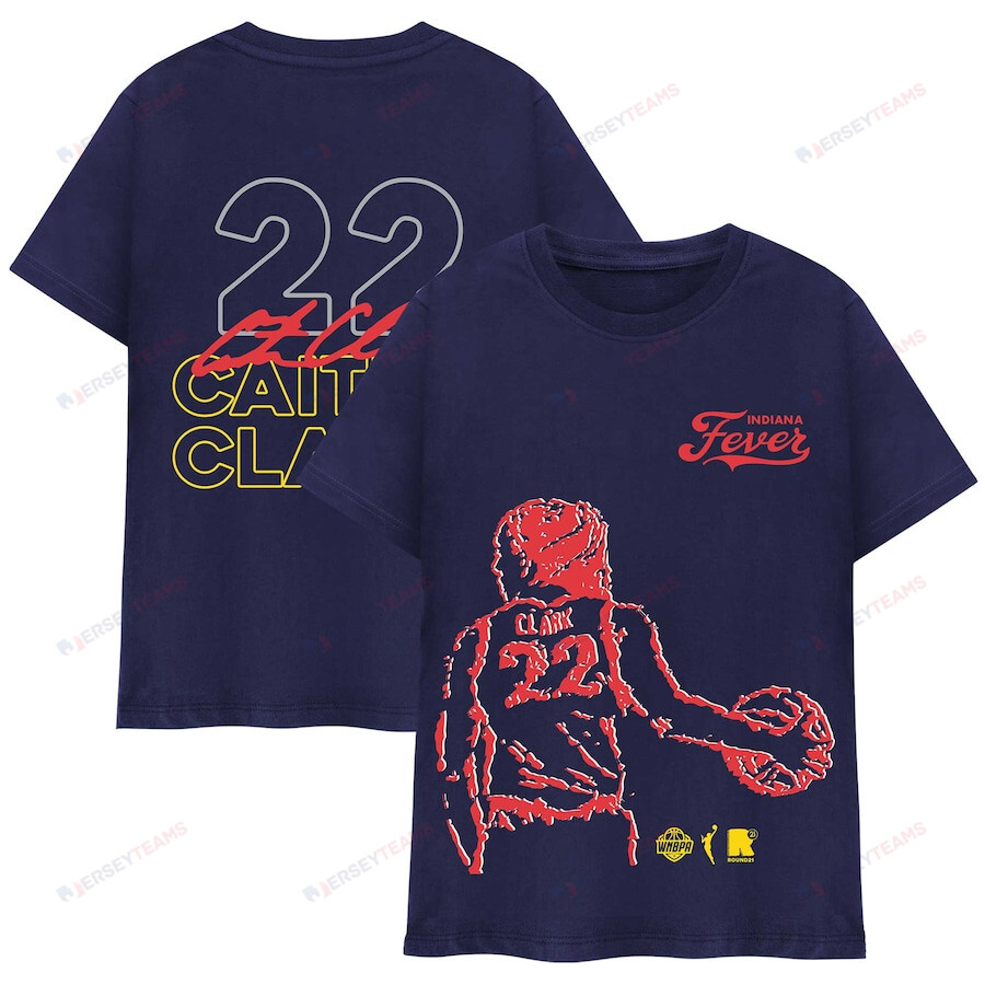 Caitlin Clark Indiana Fever Unisex Indiana Bound T-Shirt - Navy