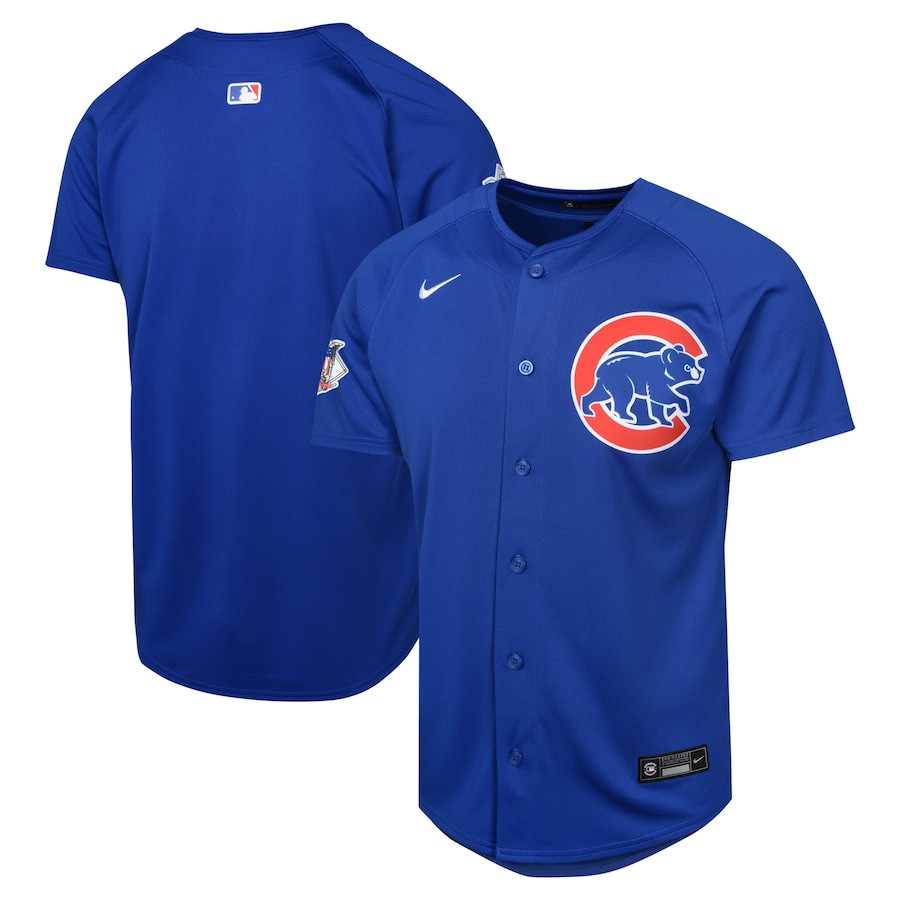 Chicago Cubs Alternate  YOUTH Jersey - Blue