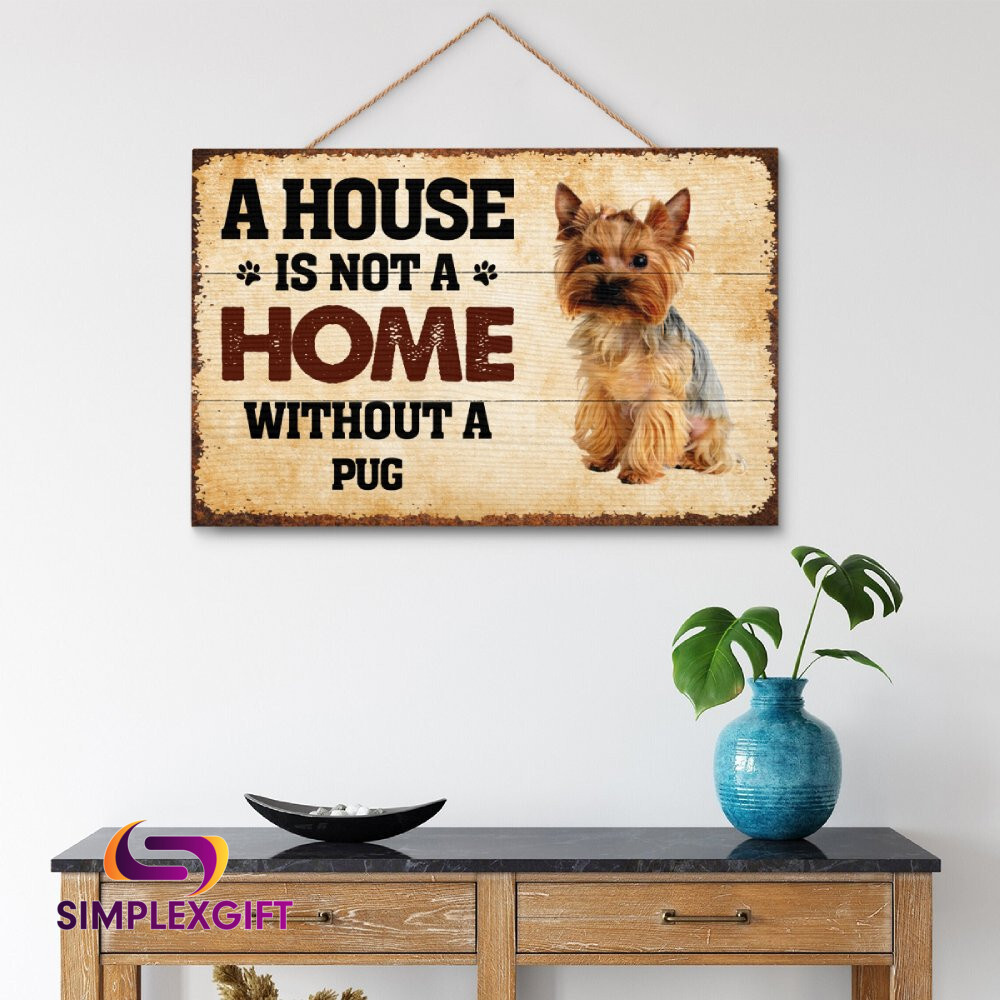 Premium Yorkshire Terrier Wood Sign - simplexgift