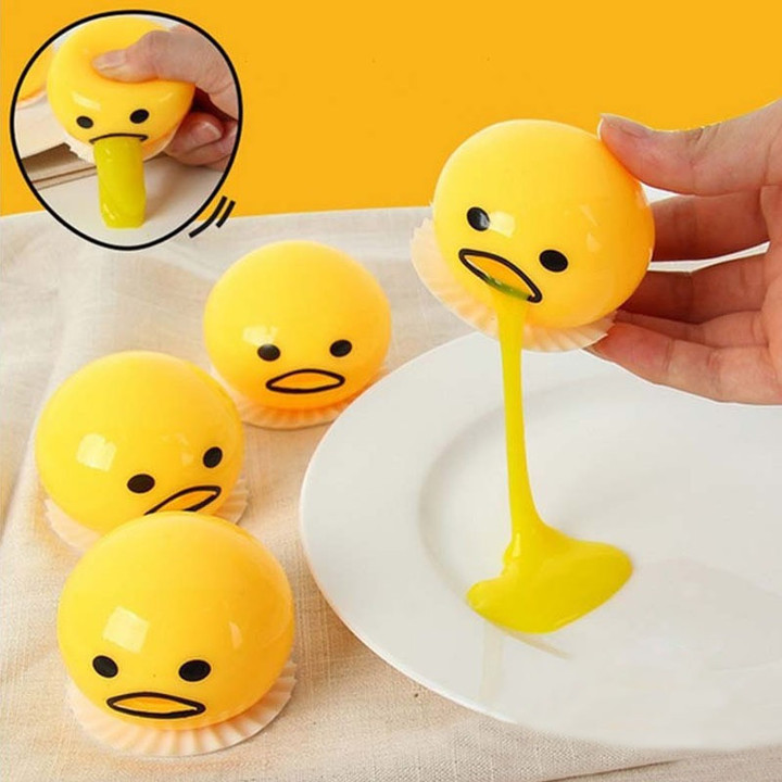 (🔥Christmas Promotions - Buy 5 Get 5 Free🔥) Puking Egg Yolk Stress Toys