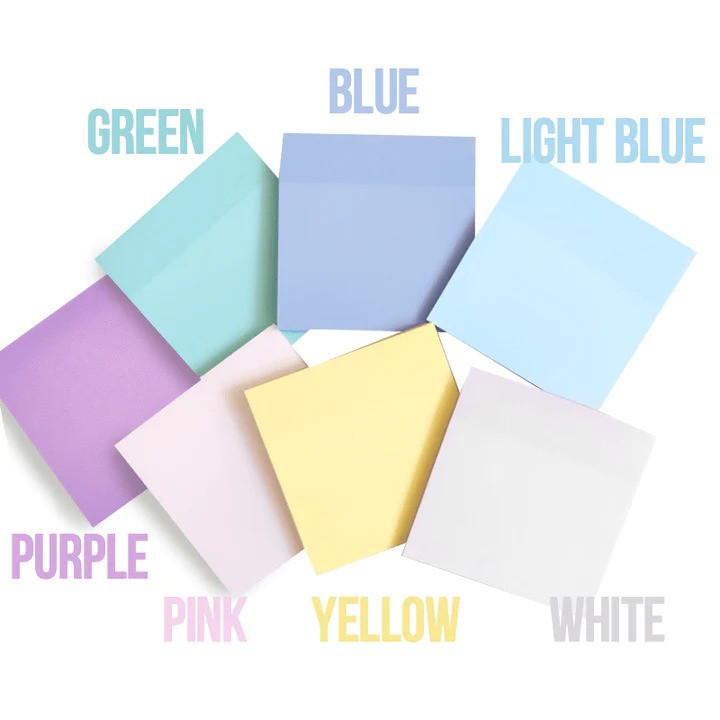 Magic Translucent Sticky Notes (50 sheets/pack)