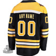 Boston Bruins Home Breakaway Custom Jersey - Black , NHL Jersey - Pocopato
