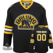 Boston Bruins Youth's Custom Jersey, Black, NHL Jersey - Pocopato