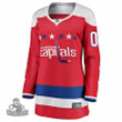 Washington Capitals Women's Alternate Breakaway Custom Jersey, Red, NHL Jersey - Pocopato