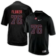Alabama Crimson Tide Black D.J. Fluker College Football Jersey , NCAA jerseys