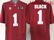 Men’s Alabama Crimson Tide #1 Chris Black Red NCAA Jersey Jersey , NCAA jerseys