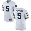Michigan Wolverines #5 Jabrill Peppers White Football Alumni Game Jersey , NCAA jerseys