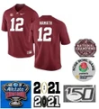 Men Alabama Crimson Tide #12 Joe Namath NCAA Football 2021 Jersey Red Jersey , NCAA jerseys