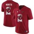 Alabama Crimson Tide Red Jalen Hurts College Football Portrait Jersey , NCAA jerseys