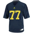 Michigan Wolverines #77 Taylor Lewan Blue Football Jersey , NCAA jerseys
