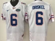 Men’s Florida Gators #6 Jeff Driskel White NCAA Jersey Jersey , NCAA jerseys