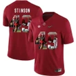 Alabama Crimson Tide Red Ed Stinson College Football Portrait Jersey , NCAA jerseys