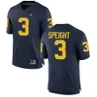 Men’s Michigan Wolverines #3 Wilton Speight Navy Blue NCAA Jersey Jersey , NCAA jerseys
