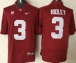 Men’s Alabama Crimson Tide #3 Calvin Ridley Red NCAA Jersey Jersey , NCAA jerseys