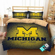 NCAA Michigan Wolverines 1 Logo V 3D Personalized Customized Bedding Sets Duvet Cover Bedroom Set Bedset Bedlinen