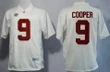 Men’s Alabama Crimson Tide #9 Amari Cooper White NCAA Jersey Jersey , NCAA jerseys