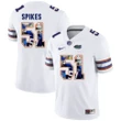 Florida Gators White Brandon Spikes College Football Portrait Jersey , NCAA jerseys