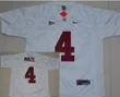 Men’s Alabama Crimson Tide #4 Marquis Maze White NCAA Jersey Jersey , NCAA jerseys