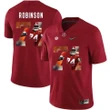 Alabama Crimson Tide Red Cam Robinson College Football Portrait Jersey , NCAA jerseys