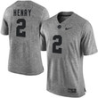 Male Alabama Crimson Tide Gray Derrick Henry NCAA Football Gridiron Gray Limited Jersey , NCAA jerseys