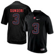 Alabama Crimson Tide Black Vinnie Sunseri College Football Jersey