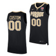 Men Custom #00 Purdue Boilermakers 2021-22 College Basketball Black Jersey