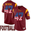 USC Trojans Maroon Clay Matthews NCAA Football Limited Jersey