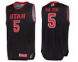 Utah Utes Black Parker Van Dyke College Basketball Jersey