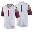 Male Florida State Seminoles White College Football Game Jersey