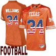Texas Longhorns Orange Ricky Williams NCAA Football Limited Jersey