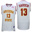 Male Arizona State Sun Devils White James Harden College Basketball Jersey