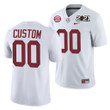 Men Alabama Crimson Tide Custom 2021 Rose Bowl Champions Jersey White College Football Playoff Away
