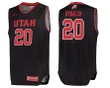 Utah Utes Black Beau Rydalch College Basketball Jersey , NCAA jerseys