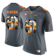 Tennessee Volunteers Grey Mychal Rivera Player Pictorial Jersey